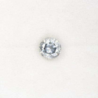 Loose Salt And Pepper Diamond 1.47 Carat Round Brilliant Cut Diamond - JayKrishna Diamond