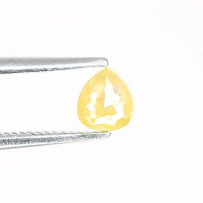 0.26 CT Fancy Yellow Pear Shape 4.40 MM Diamond – Ideal for Engagement Rings | Stunning Fancy Yellow Pear Diamond - JayKrishna Diamond