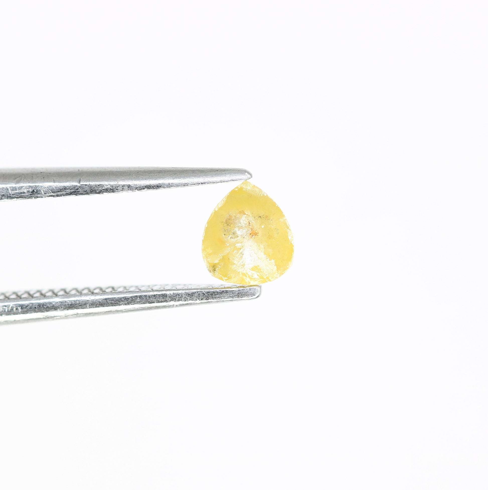 0.26 CT Fancy Yellow Pear Shape 4.40 MM Diamond – Ideal for Engagement Rings | Stunning Fancy Yellow Pear Diamond - JayKrishna Diamond