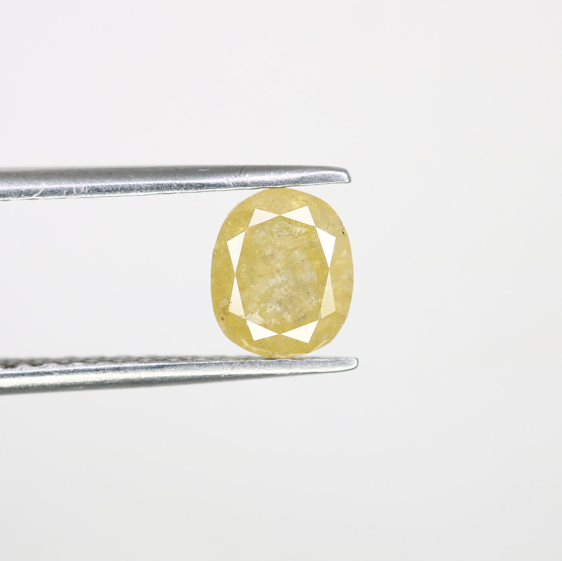 1.28 CT Light Yellow Oval Shape Loose Diamond For Engagement Ring - JayKrishna Diamond