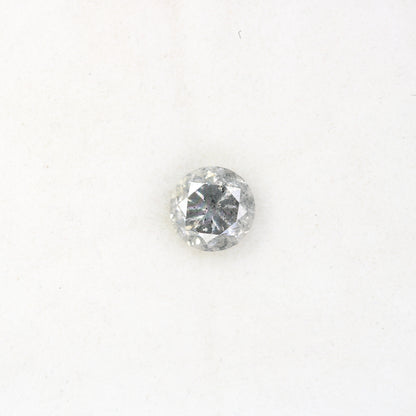 1.29 Carat Natural Loose Salt And Pepper Round Brilliant Cut Diamond - JayKrishna Diamond