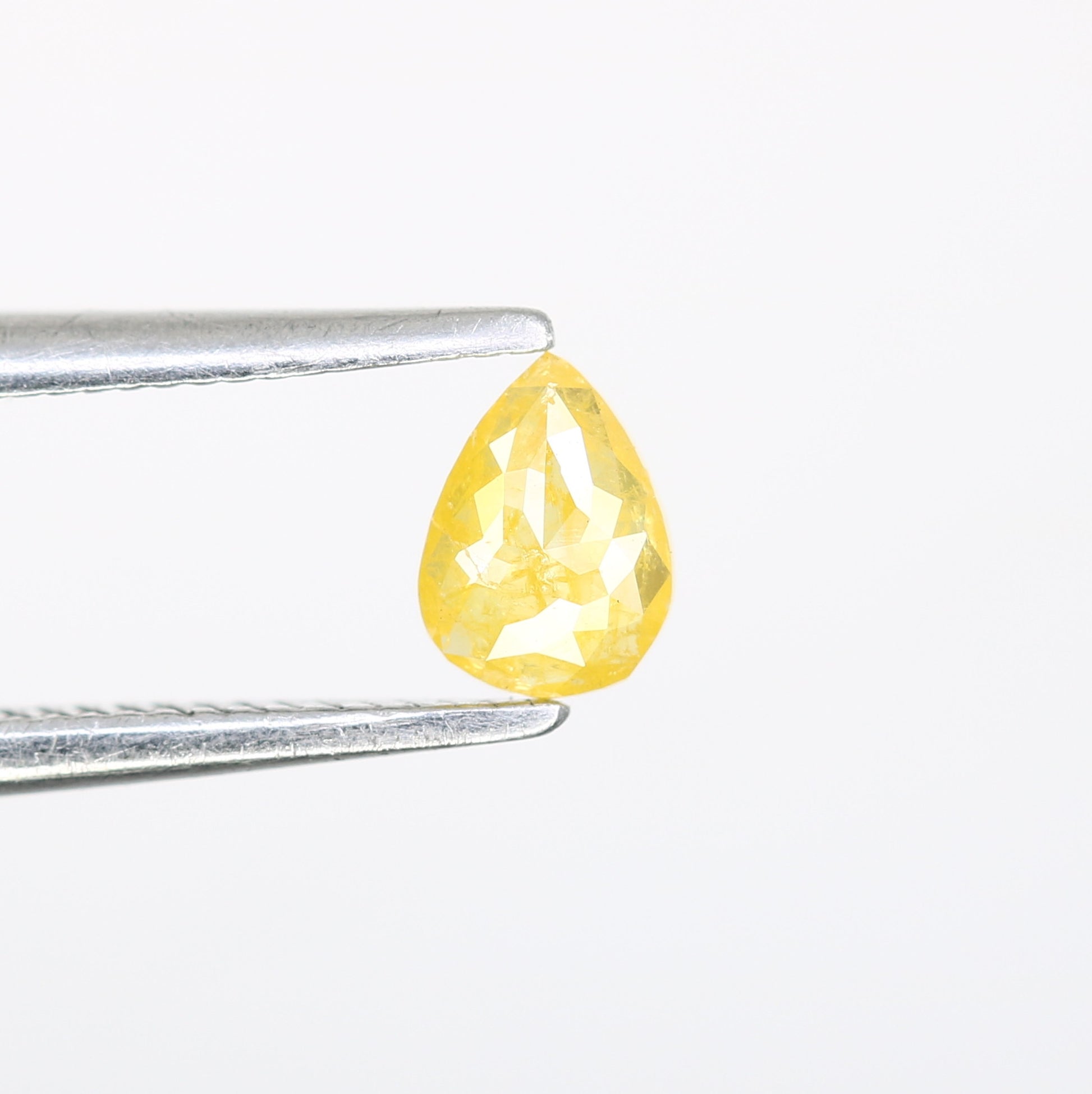 0.22 CT Fancy Grey Polished Pear Shape Diamond 4.80 MM for Designer Jewelry - JayKrishna Diamond
