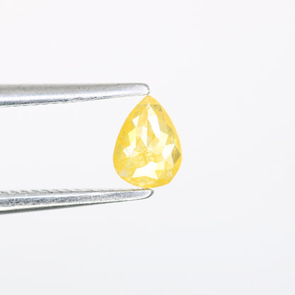 0.22 CT Fancy Grey Polished Pear Shape Diamond 4.80 MM for Designer Jewelry - JayKrishna Diamond