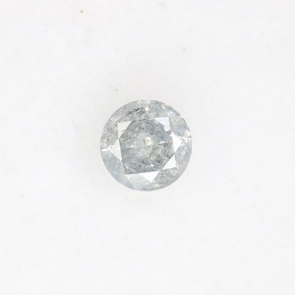 0.39 CT 4.70 MM Natural Loose Round Brilliant Cut Salt and Pepper Diamond for Custom Engagement Rings, Unique Fine Jewelry & Ethical Bridal Jewelry - JayKrishna Diamond