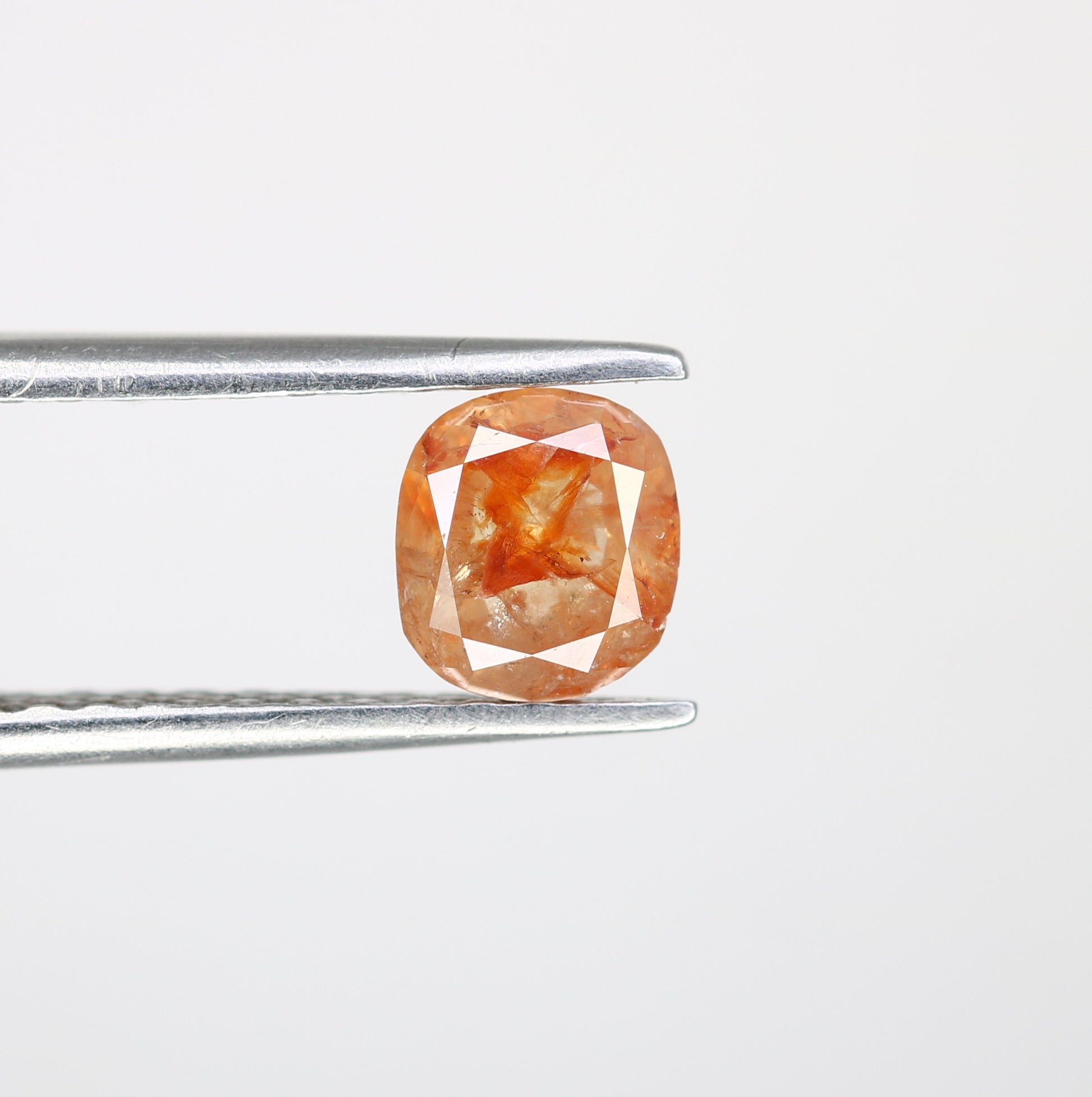 1.07 CT Peach Cushion Shape Loose Diamond For Engagement Ring - JayKrishna Diamond