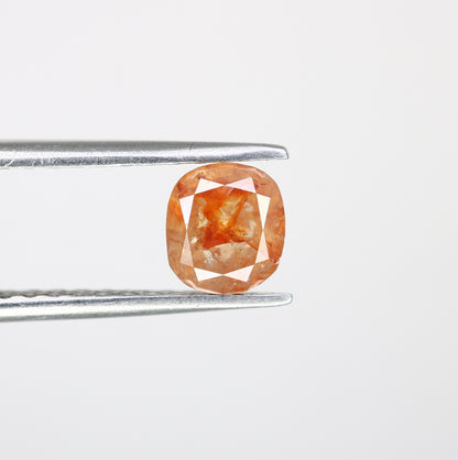 1.07 CT Peach Cushion Shape Loose Diamond For Engagement Ring - JayKrishna Diamond