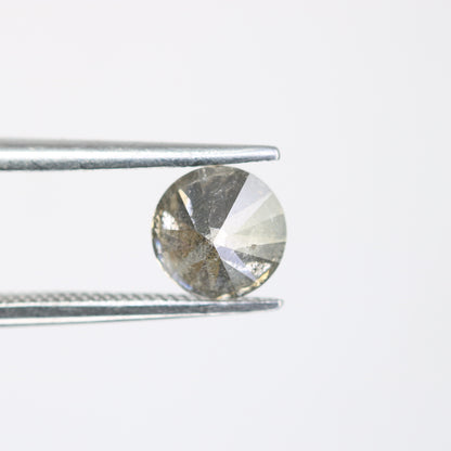 1.12 Carat Round Brilliant Cut Salt And Pepper Diamond For Galaxy Ring - JayKrishna Diamond