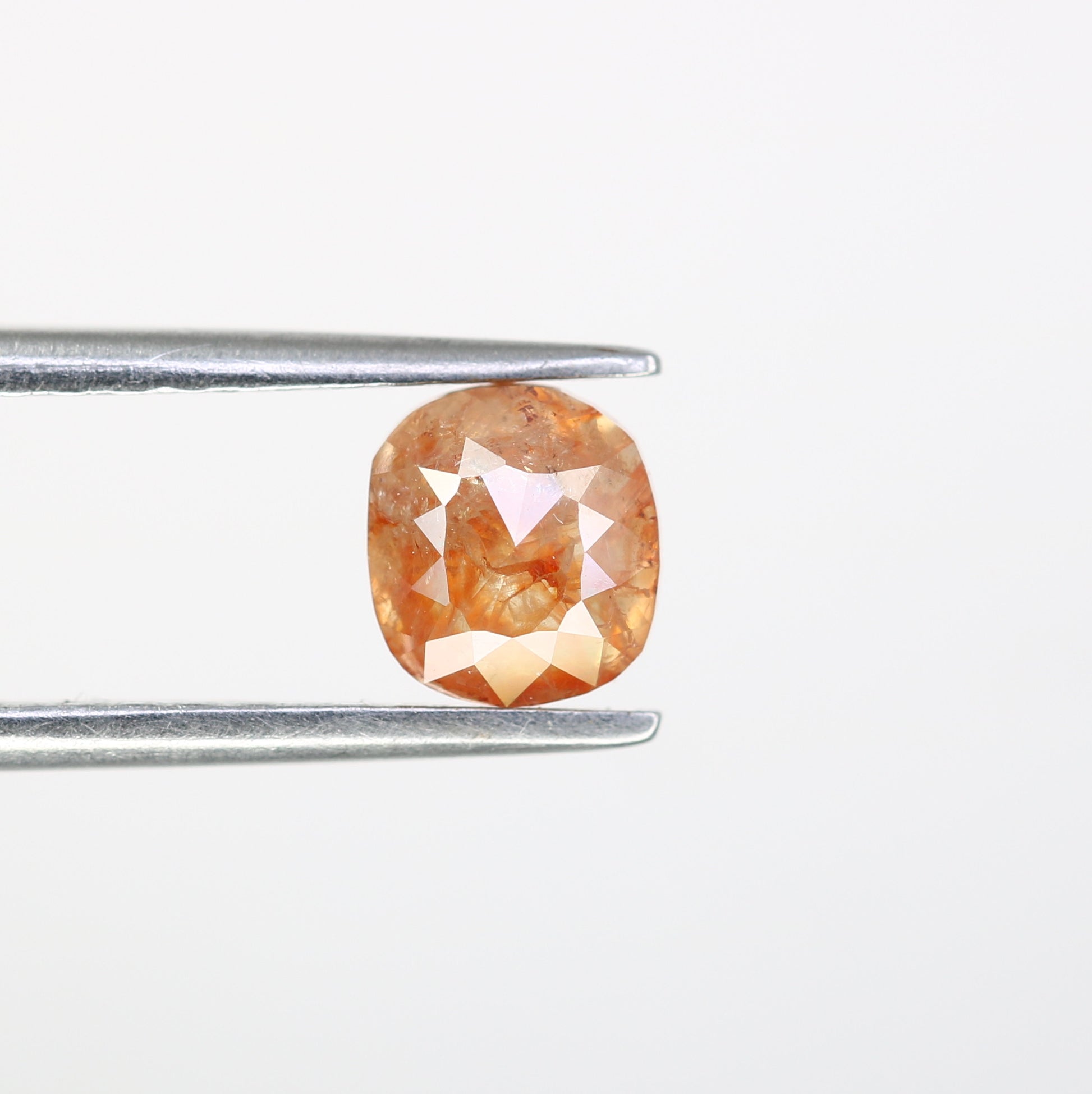 1.07 CT Peach Cushion Shape Loose Diamond For Engagement Ring - JayKrishna Diamond