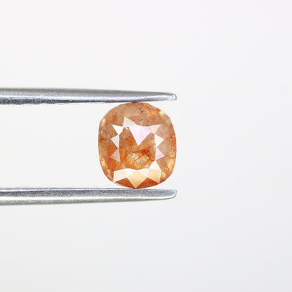 1.07 CT Peach Cushion Shape Loose Diamond For Engagement Ring - JayKrishna Diamond