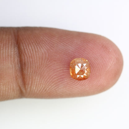 1.07 CT Peach Cushion Shape Loose Diamond For Engagement Ring - JayKrishna Diamond