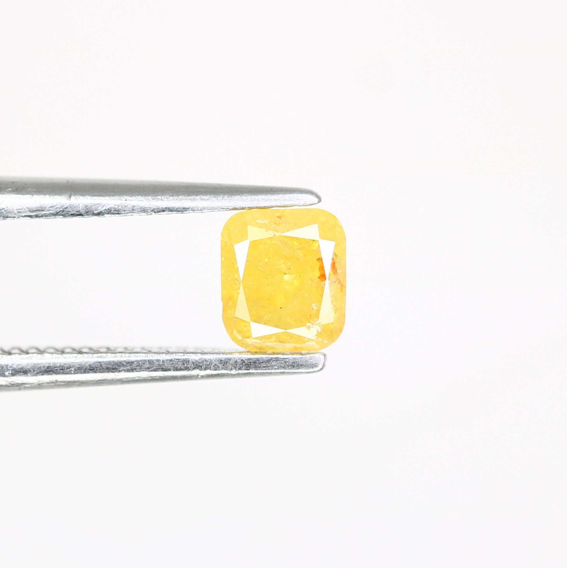 0.44 CT 4.20 MM Yellow Cushion Shape Natural Diamond for Wedding Ring and Custom Bridal Jewelry Design - JayKrishna Diamond