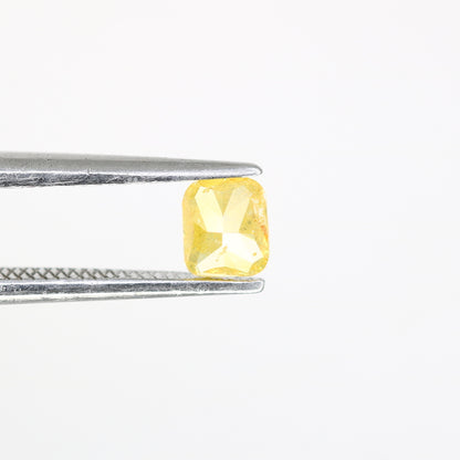 0.44 CT 4.20 MM Yellow Cushion Shape Natural Diamond for Wedding Ring and Custom Bridal Jewelry Design - JayKrishna Diamond