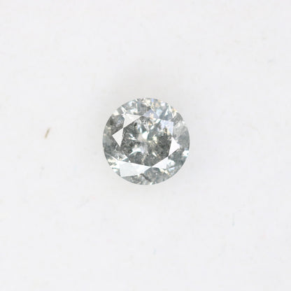 Unique 0.35 CT Salt & Pepper Round Brilliant Cut Diamond | Perfect for Engagement Rings | 4.60 MM - JayKrishna Diamond