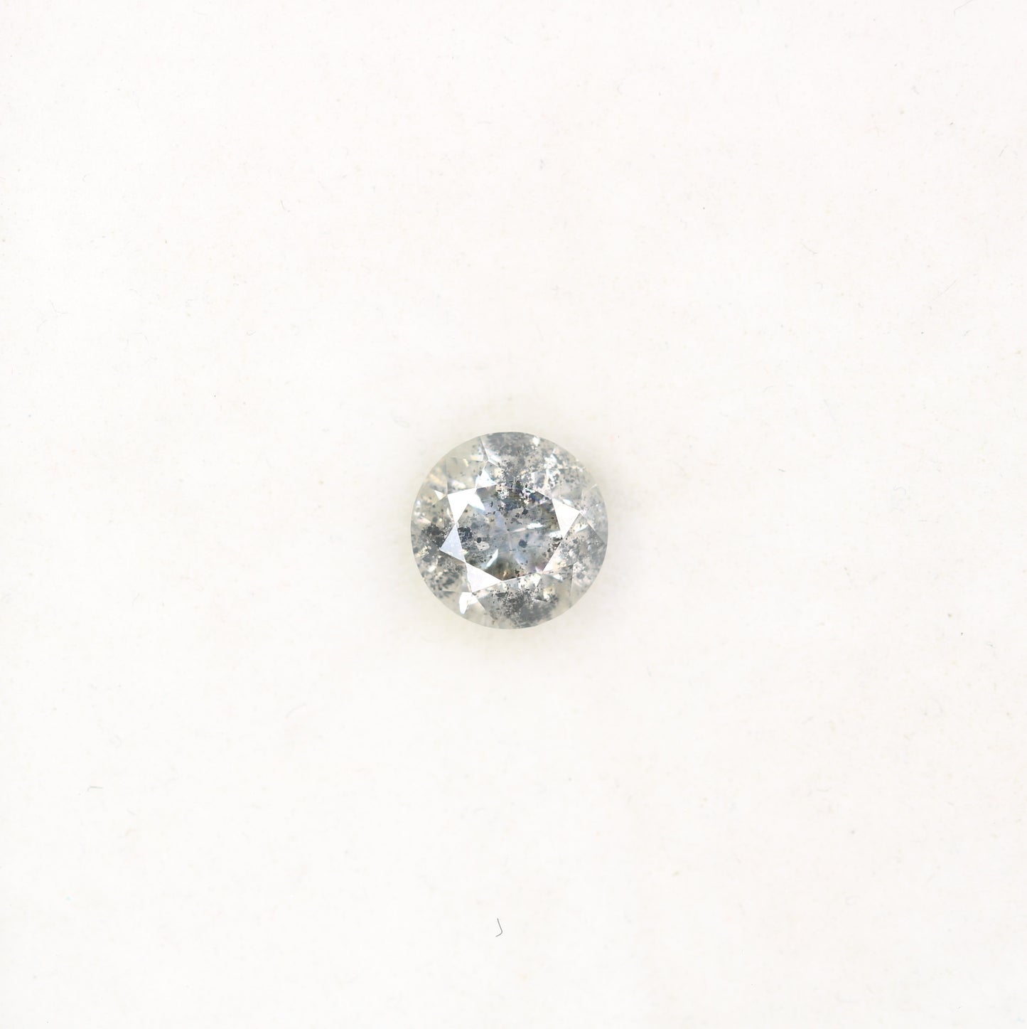 Salt And Pepper Diamond 1.17 Carat Round Brilliant Cut Diamond For Wedding Ring - JayKrishna Diamond