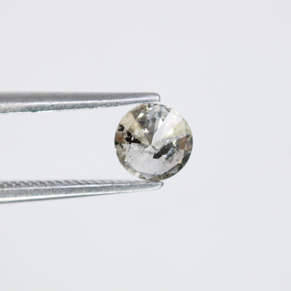 0.40 CT 5.00 x 2.40 MM Round Brilliant Cut Salt and Pepper Diamond for Custom Engagement Rings, Unique Fine Jewelry & Ethical Bridal Jewelry - JayKrishna Diamond