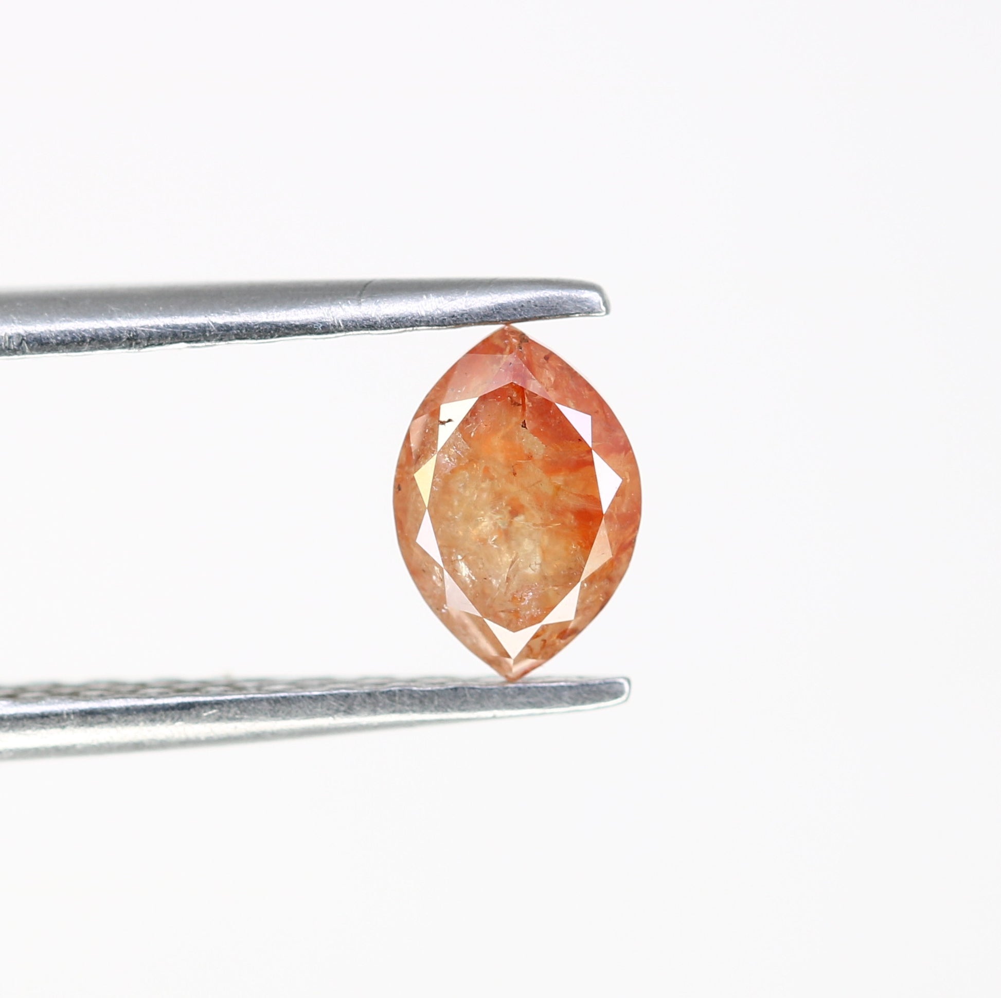 0.62 CT Marquise Shape Peach Diamond (6.20 MM) for a Captivating Engagement Ring: Distinctive Gemstone Jewelry Choice - JayKrishna Diamond