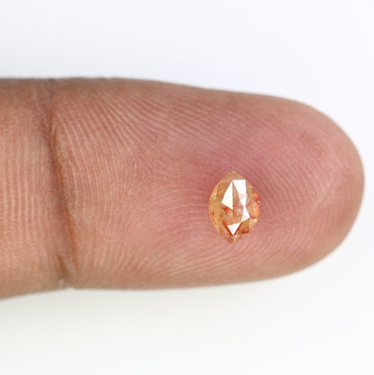0.62 CT Marquise Shape Peach Diamond (6.20 MM) for a Captivating Engagement Ring: Distinctive Gemstone Jewelry Choice - JayKrishna Diamond