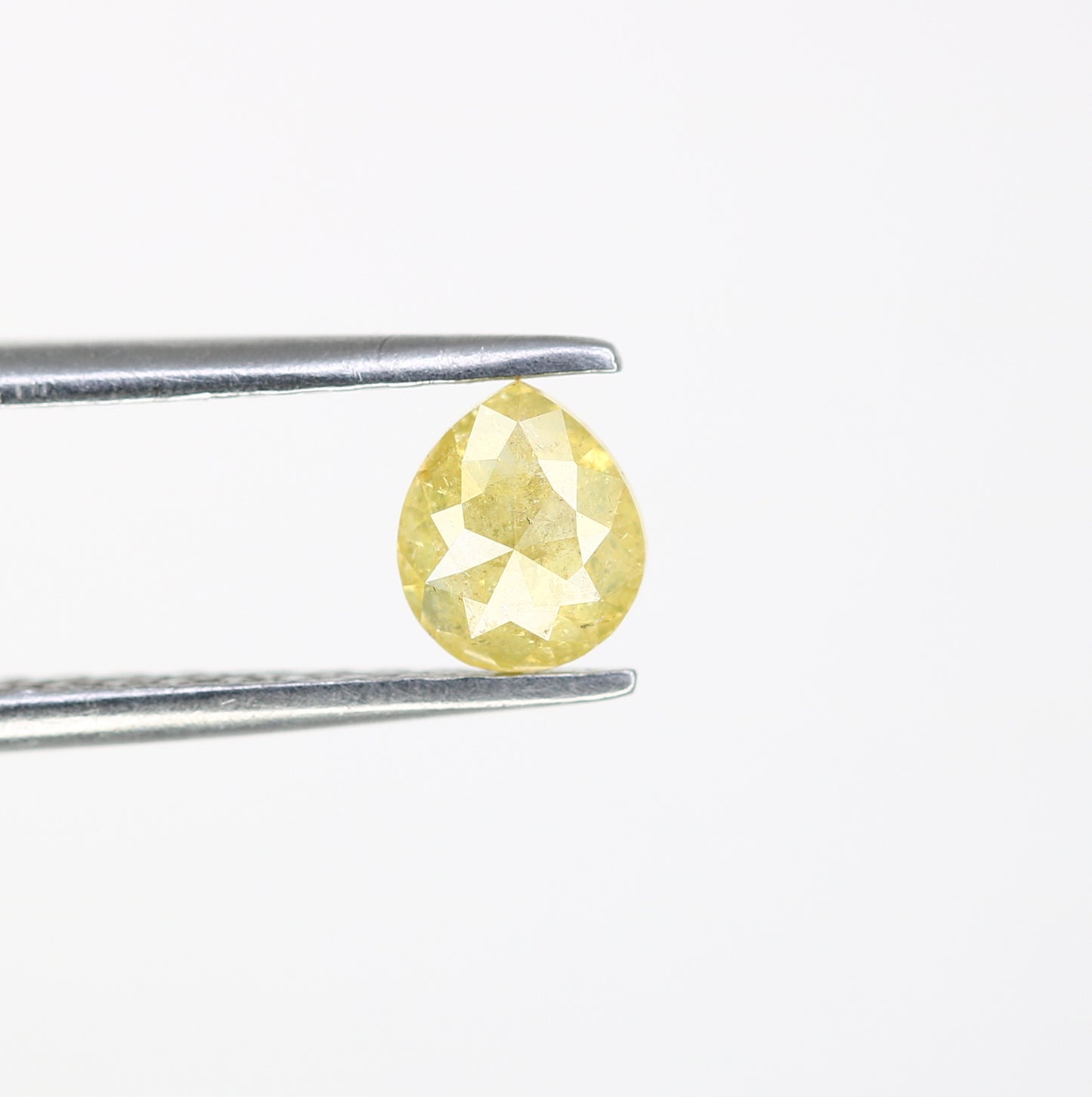 0.54 Natural Yellow Loose Pear Shape Diamond For Galaxy Ring - JayKrishna Diamond
