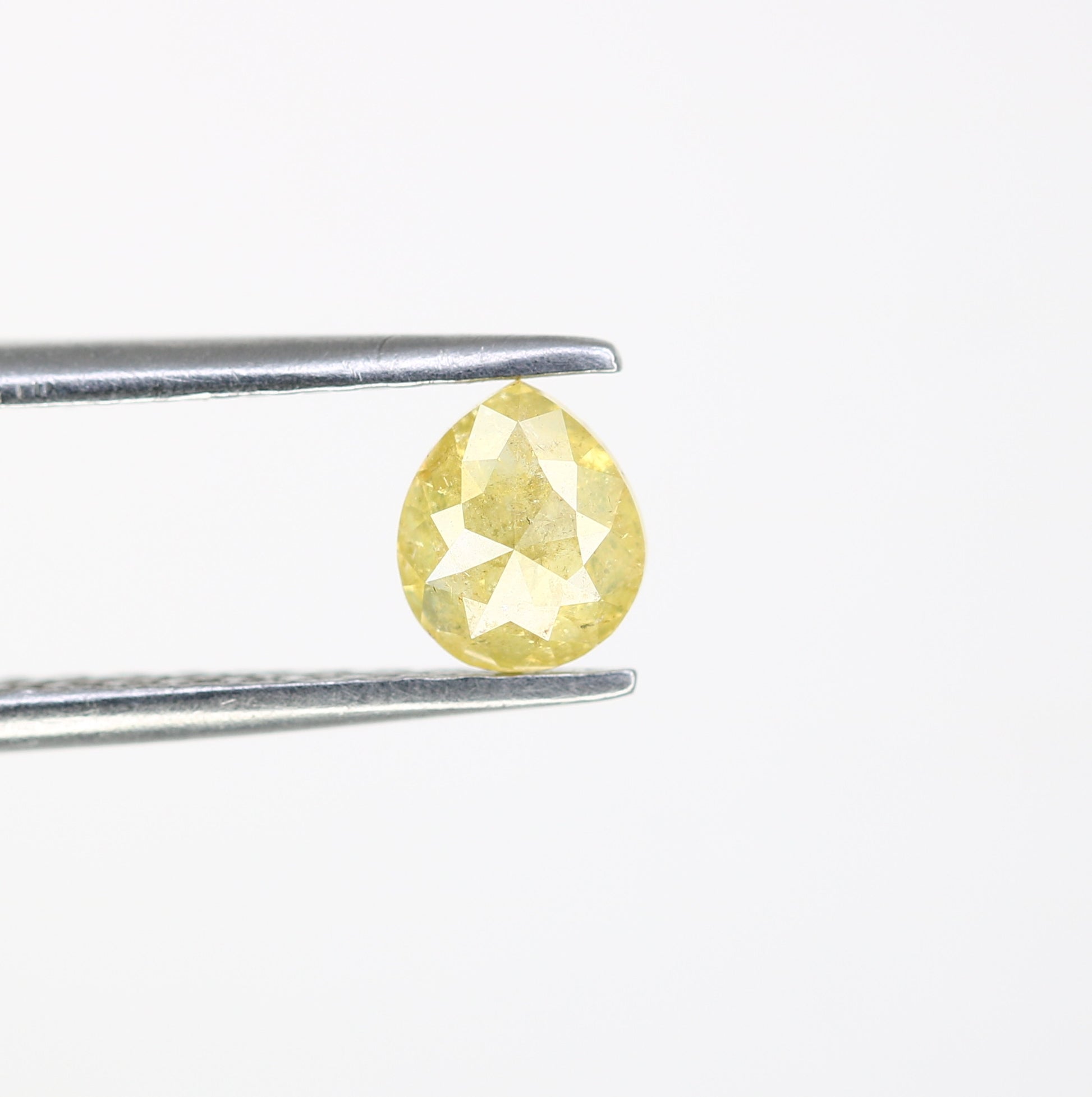 0.54 Natural Yellow Loose Pear Shape Diamond For Galaxy Ring - JayKrishna Diamond