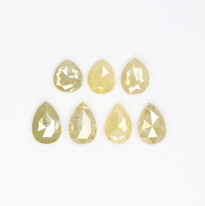 2.62 CT Fancy Yellow Pear Shape 4.70 MM Diamond For Engagement Ring - JayKrishna Diamond