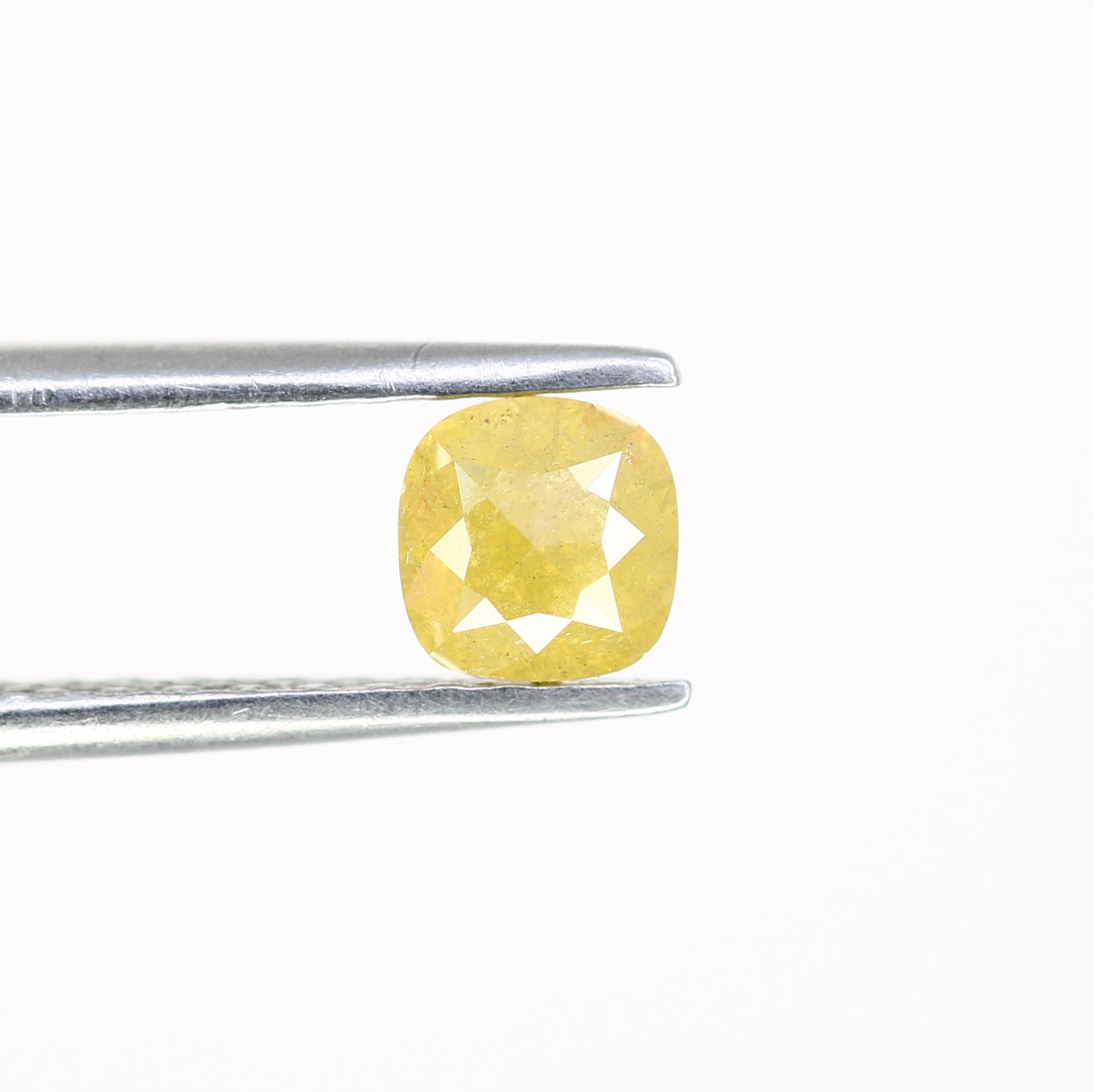 0.70 CT Cushion Shape Yellow Loose Diamond For Engagement Ring - JayKrishna Diamond