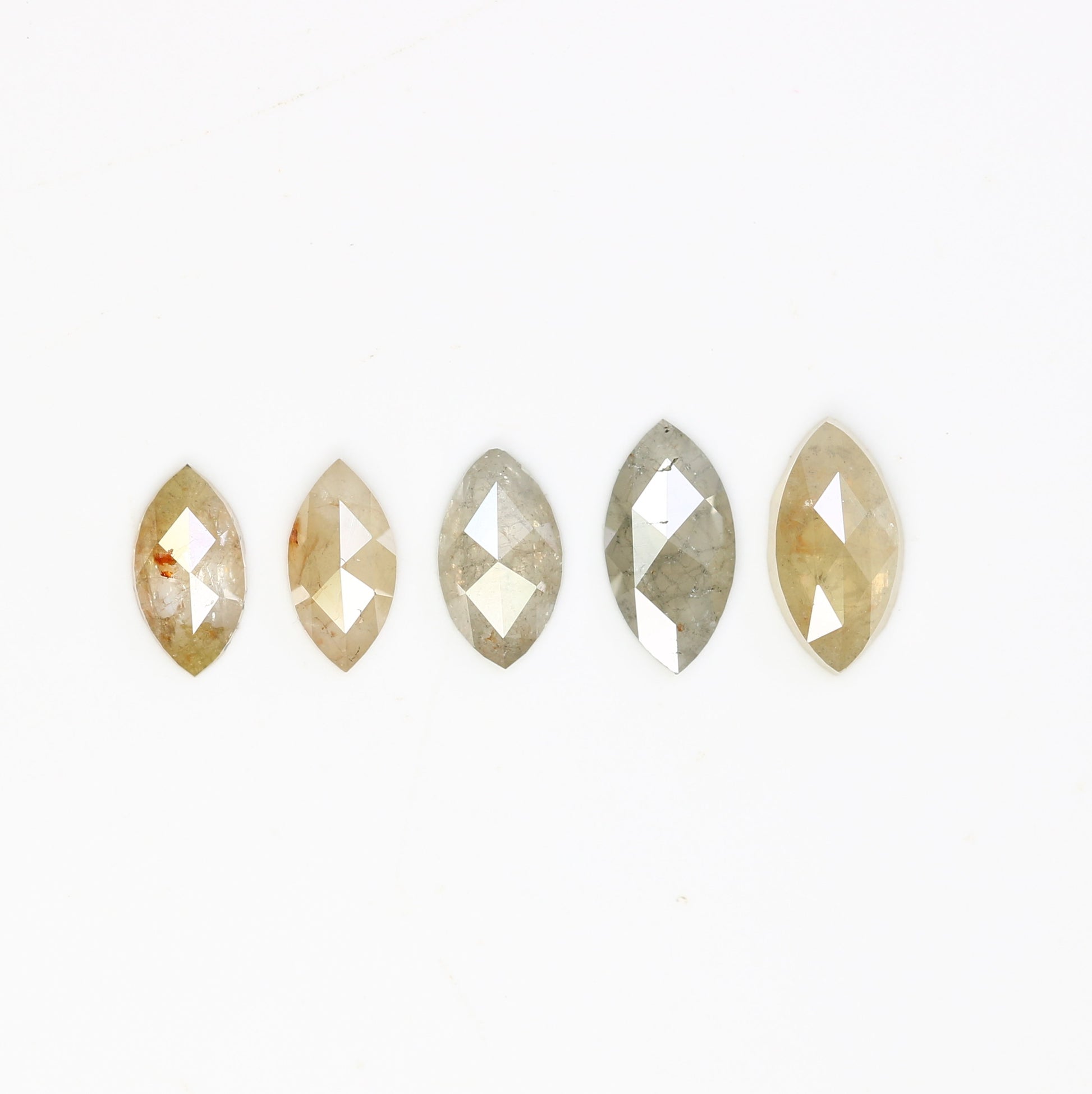 0.95 CT Marquise Shape 6.00 MM Loose Natural Grey Diamond For Engagement Ring - JayKrishna Diamond