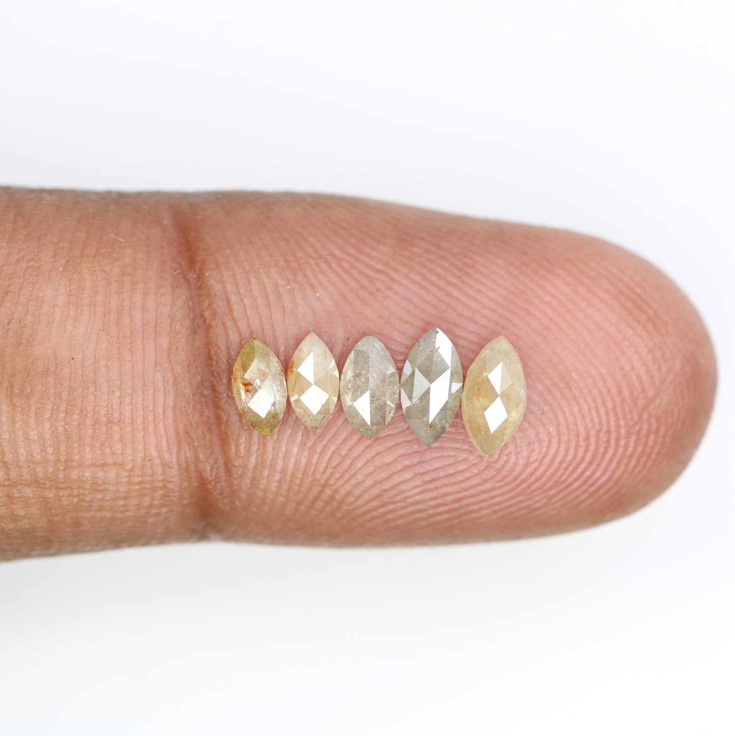 0.95 CT Marquise Shape 6.00 MM Loose Natural Grey Diamond For Engagement Ring - JayKrishna Diamond