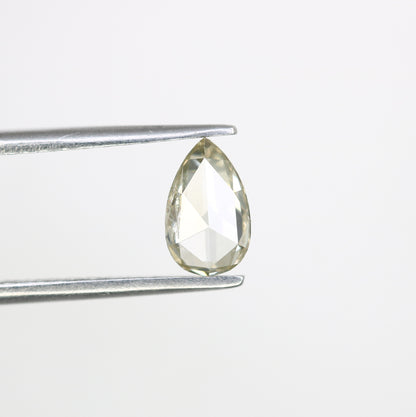 0.57 CT Fancy Light Yellow Pear-Shaped Diamond – Radiant Loose Gem for Celestial Galaxy Rings - JayKrishna Diamond