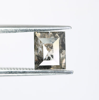1.12 Ct Salt And Pepper Loose Geometric Shaped Diamond For Engagement Ring - JayKrishna Diamond