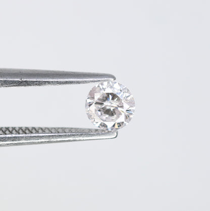 0.24 CT Natural Round Brilliant Cut Very Light Pink Diamond – Perfect for Engagement Rings | High-Quality Pink Diamond Jewelry - JayKrishna Diamond