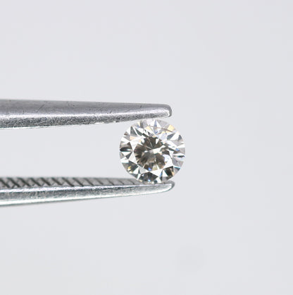0.15 CT 3.40 x 2.10 MM Very Light Green Round Brilliant Cut Diamond – Perfect for Engagement Rings and Custom Jewelry - JayKrishna Diamond