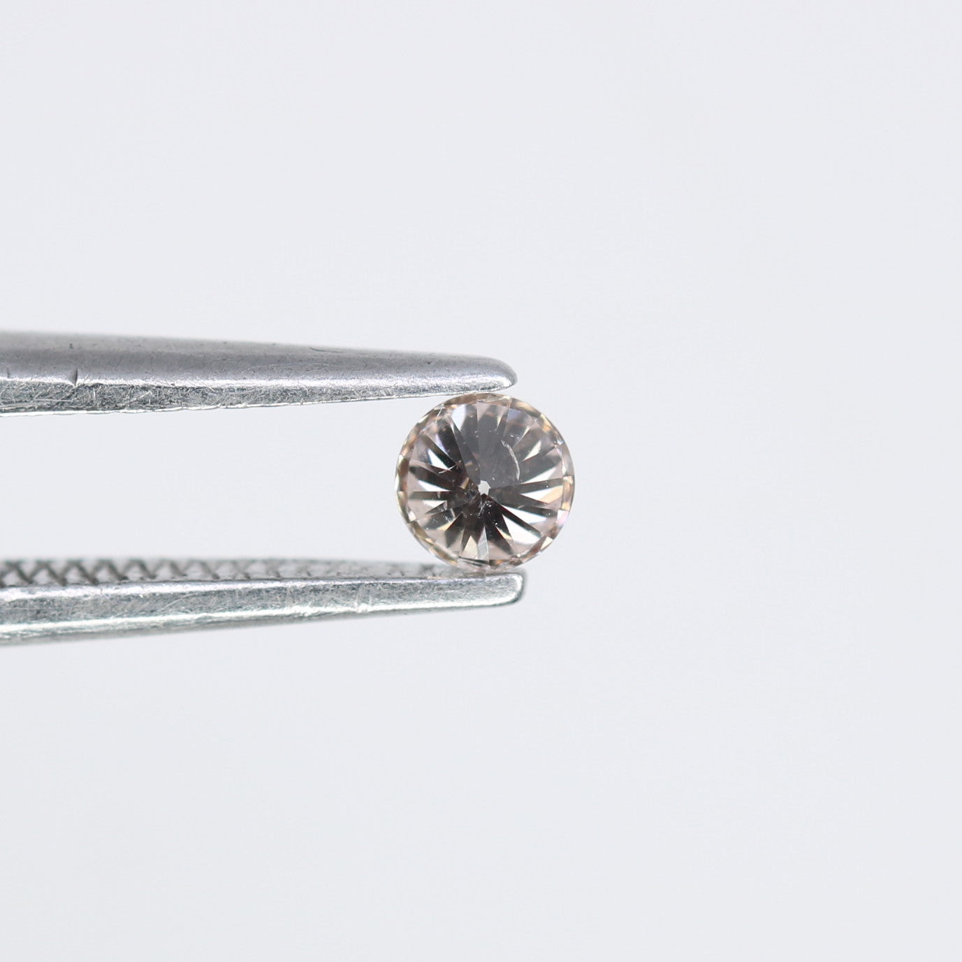 0.12 CT Round Brilliant Cut 3.00 x 2.00 MM Light Brown Salt and Pepper Diamond for Engagement Rings, Custom Jewelry and Stylish Bracelets - JayKrishna Diamond