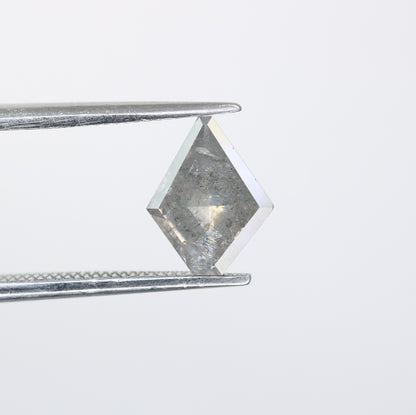 Kite Shaped Diamond 1.21 Carat Salt And Pepper Diamond For Engagement Ring - JayKrishna Diamond