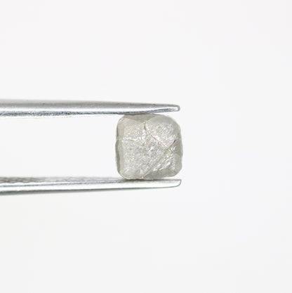 2.03 Carat Grey Color Natural Loose Congo Cube Raw Rough Diamond - JayKrishna Diamond