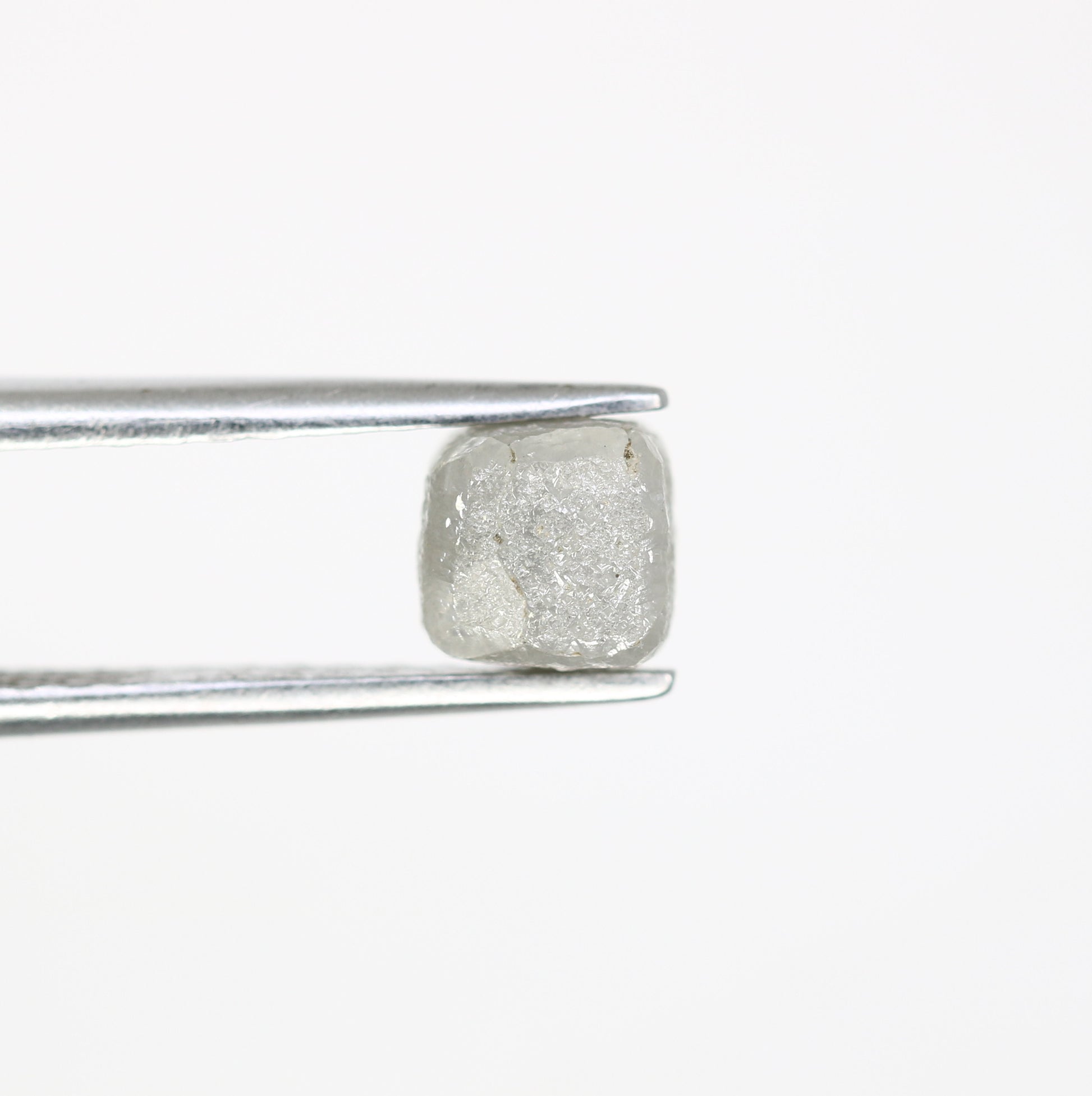 2.03 Carat Grey Color Natural Loose Congo Cube Raw Rough Diamond - JayKrishna Diamond