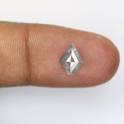 Kite Shaped Diamond 1.21 Carat Salt And Pepper Diamond For Engagement Ring - JayKrishna Diamond