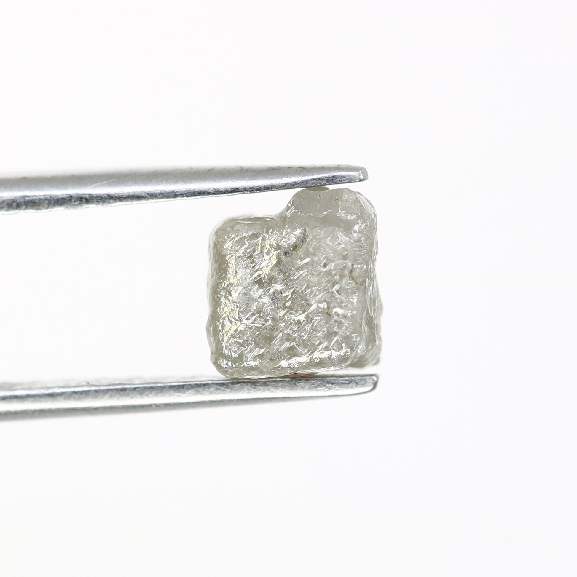 2.00 Carat Grey Color Rough Natural Loose Congo Cube Raw Diamond For Wedding Ring - JayKrishna Diamond