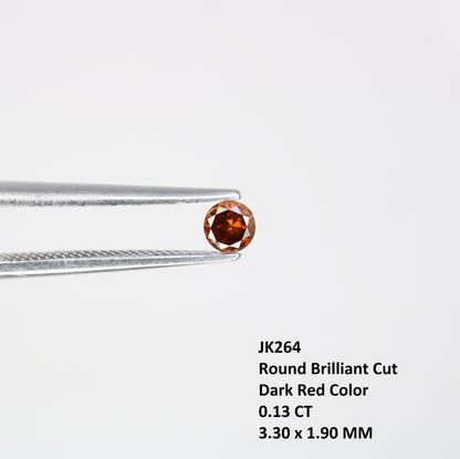 0.13 CT 3.30 MM Natural Round Brilliant Cut Salt and Pepper Diamond for Engagement Rings, Custom Jewelry and Stylish Bracelets - JayKrishna Diamond