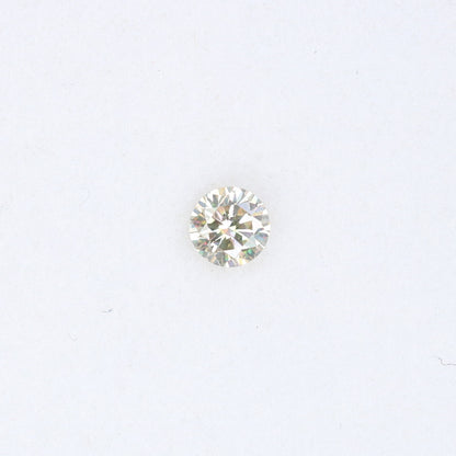 0.09 CT Light Yellow Round Salt and Pepper Diamond 2.90 MM for Unique Engagement Rings, Custom Jewelry and Elegant Earrings - JayKrishna Diamond