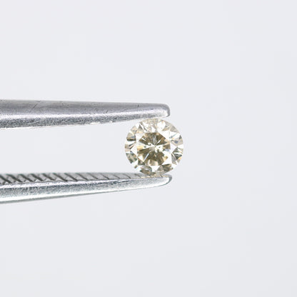 0.10 CT 2.90 MM Round Brilliant Cut Brown Pink Loose Diamond for Engagement Rings, Custom Jewelry and Statement Earrings - JayKrishna Diamond