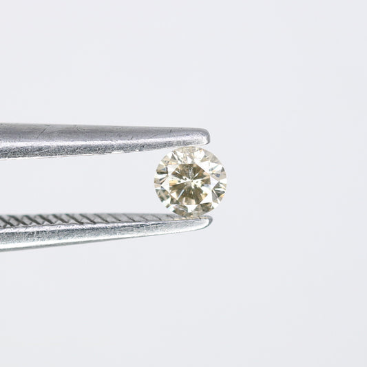 0.10 CT 2.90 MM Round Brilliant Cut Brown Pink Loose Diamond for Engagement Rings, Custom Jewelry and Statement Earrings - JayKrishna Diamond