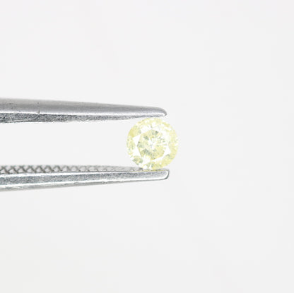 0.11 CT 3.00 MM Brilliant Cut Round Light Yellow Salt and Pepper Diamond for Engagement Rings, Custom Jewelry and Elegant Promise Rings - JayKrishna Diamond