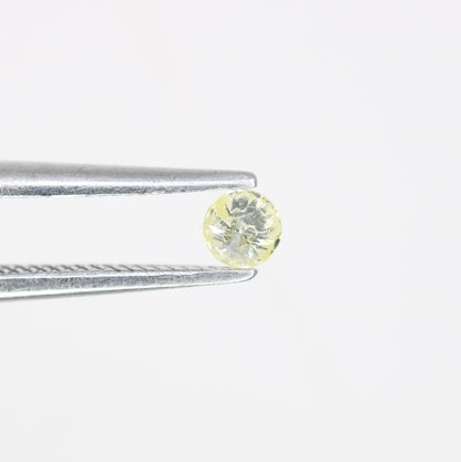 0.11 CT 3.00 MM Brilliant Cut Round Light Yellow Salt and Pepper Diamond for Engagement Rings, Custom Jewelry and Elegant Promise Rings - JayKrishna Diamond