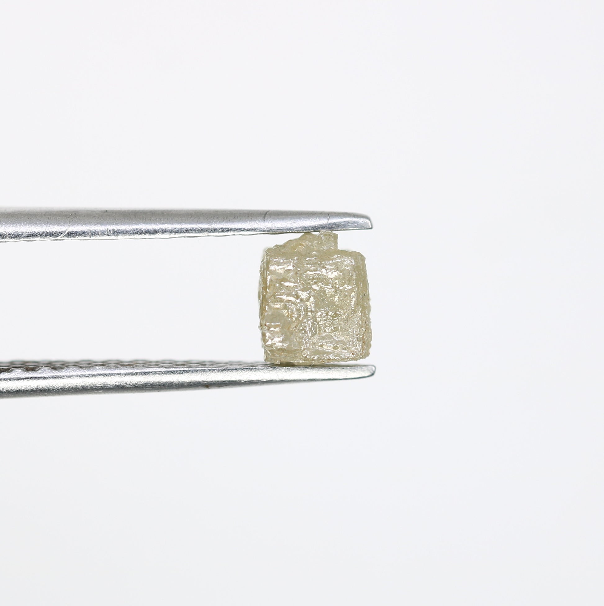 1.28 Carat Grey Color Congo Cube Raw Loose Rough Diamond For Wedding Ring - JayKrishna Diamond