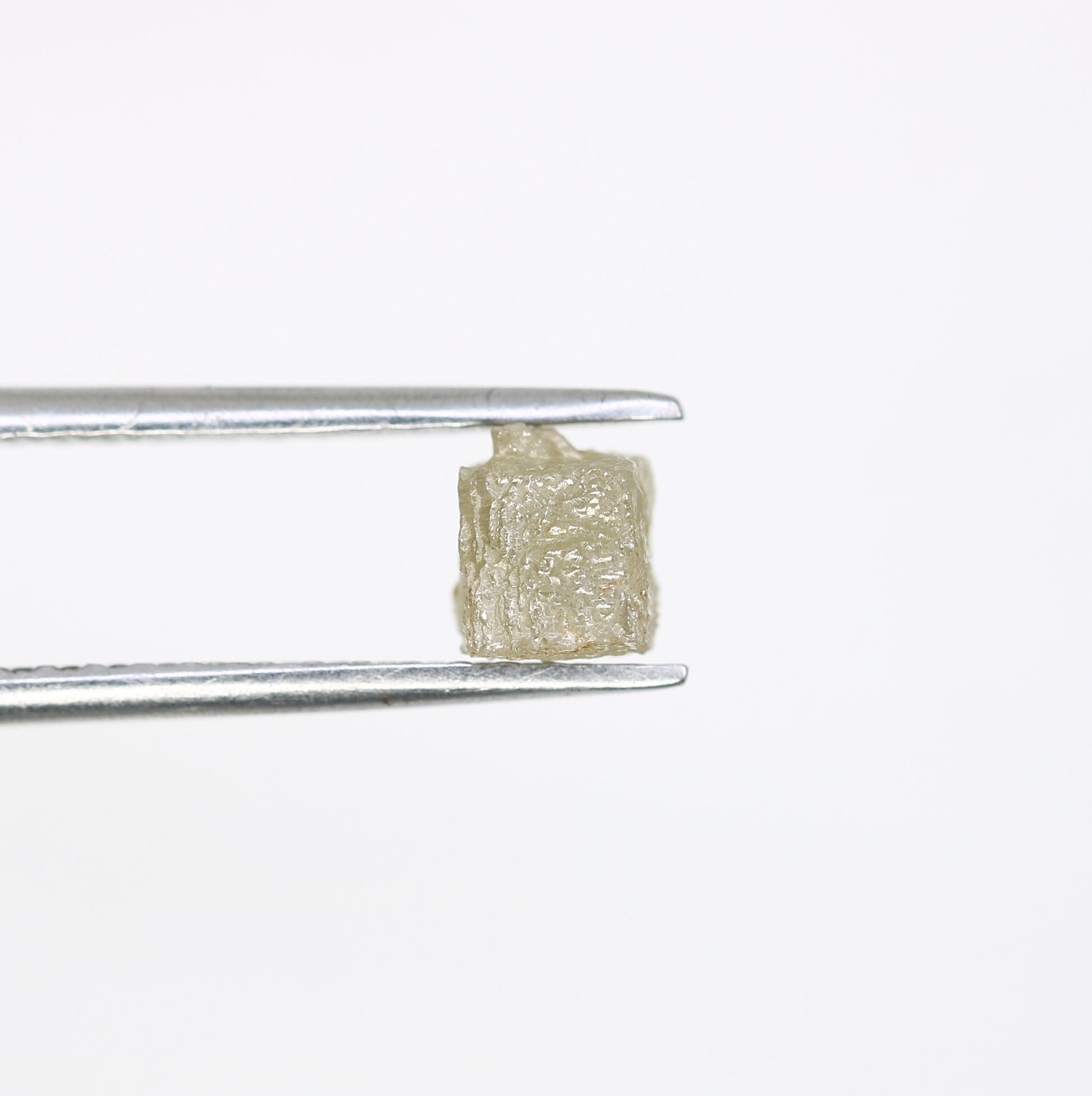 1.28 Carat Grey Color Congo Cube Raw Loose Rough Diamond For Wedding Ring - JayKrishna Diamond