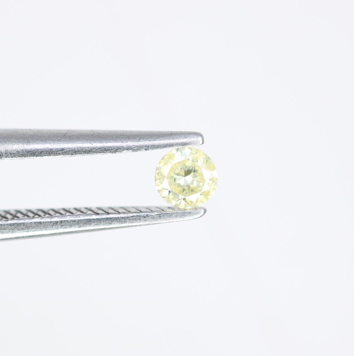 0.11 CT 3.00 MM Loose Round Brilliant Cut Light Yellow Salt and Pepper Diamond for Engagement Rings, Custom Jewelry and Chic Bracelets - JayKrishna Diamond