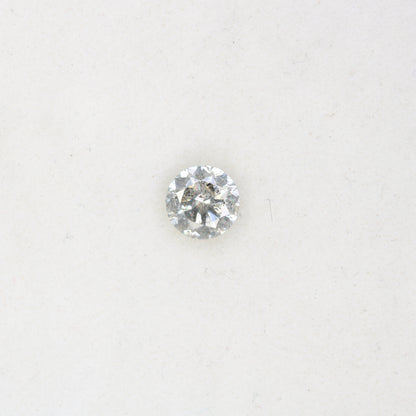 0.40 CT  Natural Salt And Pepper Round Brilliant Cut Diamond For Engagement Ring - JayKrishna Diamond