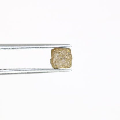 1.08 Carat Congo Cube Rough Diamond Natural Grey Loose Raw Diamond For Diamond Jewelry - JayKrishna Diamond