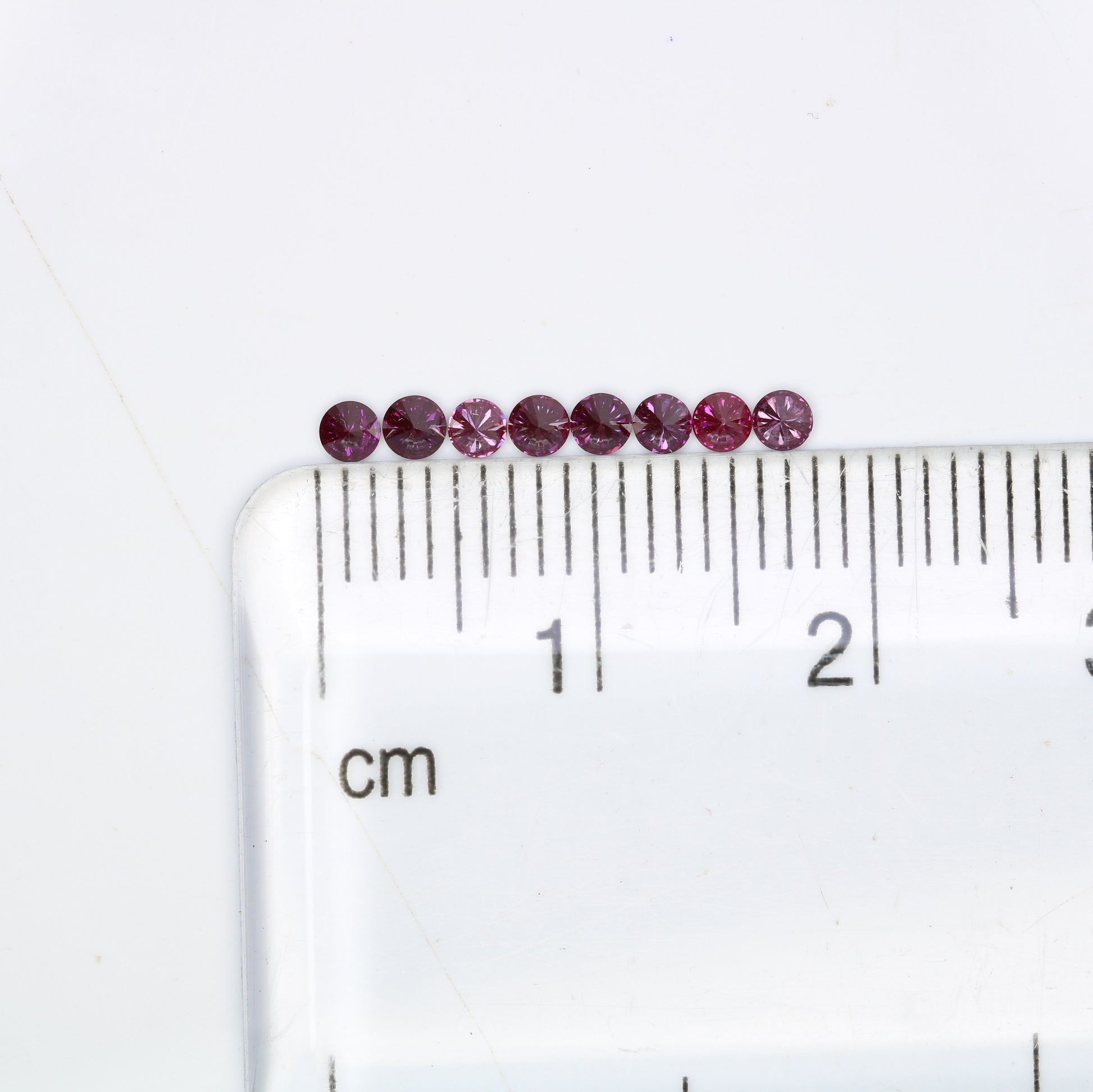 Stunning 0.35 CT Dark Pink Round Brilliant Cut Diamond | Perfect for Engagement Rings | 2.10-2.30 MM - JayKrishna Diamond