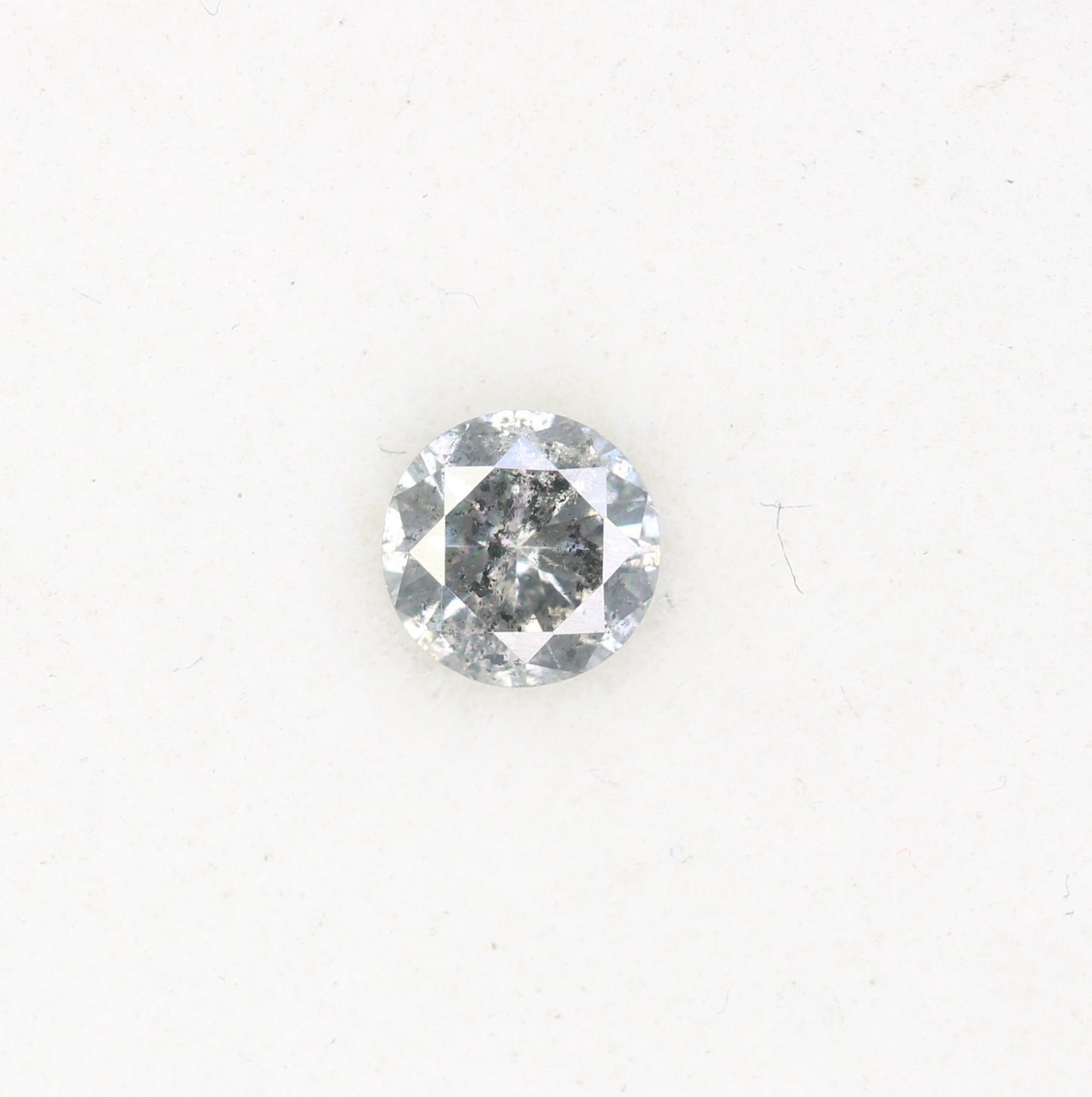 0.20 CT Round Brilliant Cut Salt and Pepper Diamond – Perfect for Engagement Rings, Necklaces, Promise Rings, Earrings & Anniversary Gifts - JayKrishna Diamond